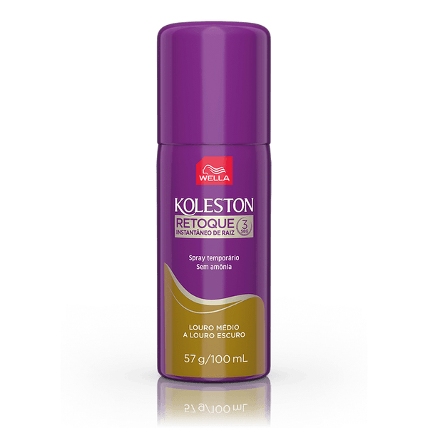 Retoque Instantâneo Spray Koleston Louro Escuro 100ml