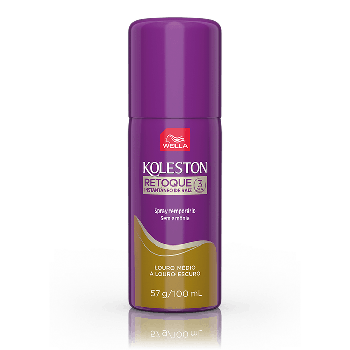 Retoque Instantâneo Spray Koleston Louro Escuro 100ml