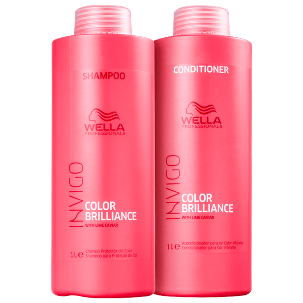Kit Wella Professionals Invigo Color Brilliance Salon Duo (2 Produtos)