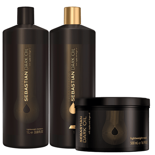 Kit Sebastian Professional Dark Oil Salon Trio (3 Produtos)